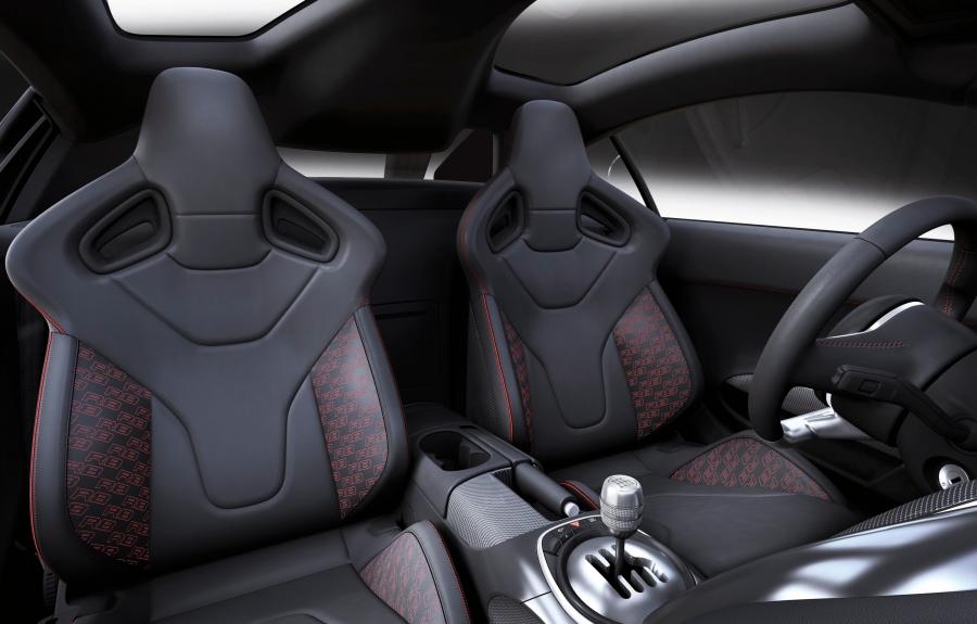 Интерьер Audi R8 V12 TDI Concept 2008 года  (фото 9 из 18)
